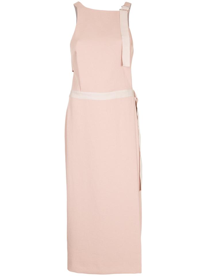 Dion Lee Whitewash Utility Dress - Pink & Purple