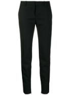 Saint Laurent Tuxedo Band Trousers - Black