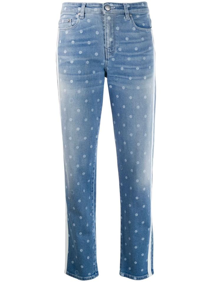 Karl Lagerfeld Karl Dots Skinny Jeans - Blue