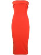 Alex Perry Audra Cuff Dress - Red