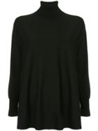 Le Ciel Bleu Turtle Neck Jumper - Black