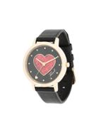 Karl Lagerfeld Camille Valentine Watch - Black