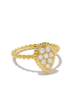 Boucheron 18kt Yellow Gold Diamond Serpent Bohème Ring - Yg
