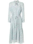 Cityshop Floral Print Shirt Dress - Blue