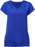 Peter Cohen V-neck T-shirt - Blue