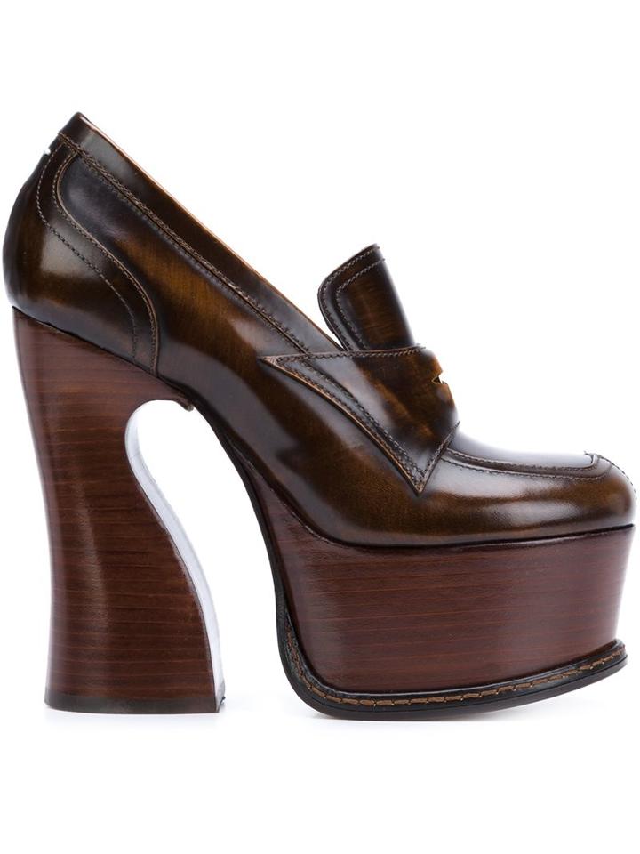 Maison Margiela Platform Sculpted Loafers