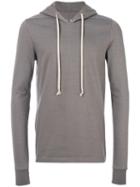 Rick Owens - Pullover Hoodie - Women - Cotton - 38, Grey, Cotton
