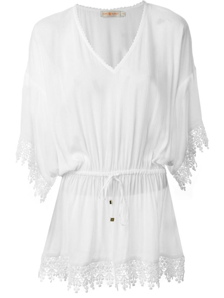 Tory Burch Crochet-trimmed Top