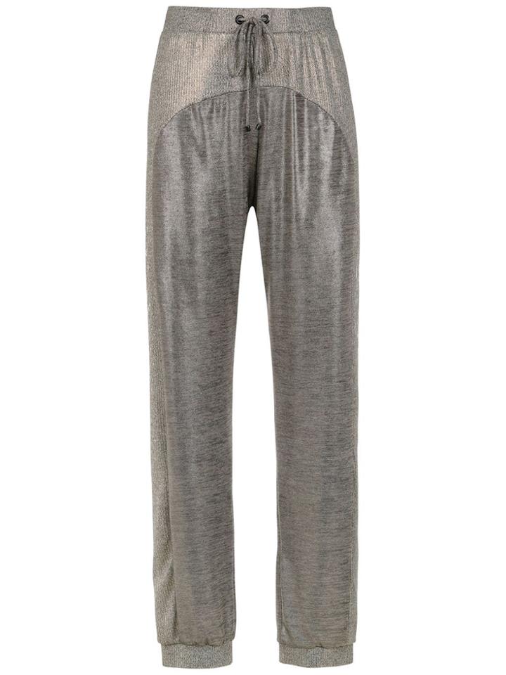 Tufi Duek Metallic Jogging Trousers - Grey