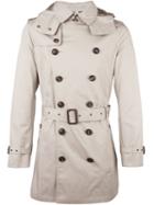 Burberry Brit Classic Trench Coat, Men's, Size: L, Nude/neutrals, Cotton/linen/flax/polyester