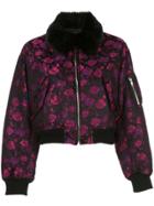 Comme Des Garçons Noir Kei Ninomiya Floral Bomber Jacket - Multicolour