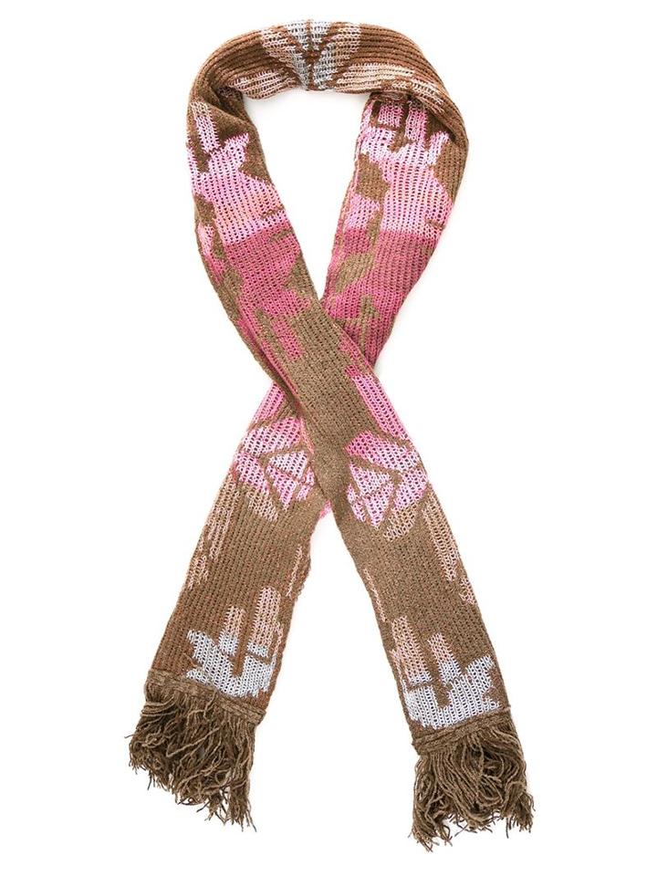Cecilia Prado Fringed Trimming Knitted Scarf