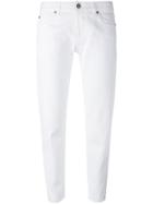 Aspesi Skinny Cropped Jeans - White