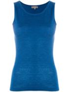 N.peal Fine Cashmere Shell Top - Blue