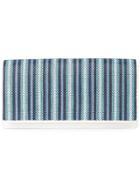 Dvf Diane Von Furstenberg Woven Stripe Wallet - Blue