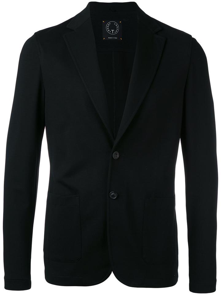 Tonello - Classic Blazer - Men - Polyamide/spandex/elastane/viscose - S, Black, Polyamide/spandex/elastane/viscose