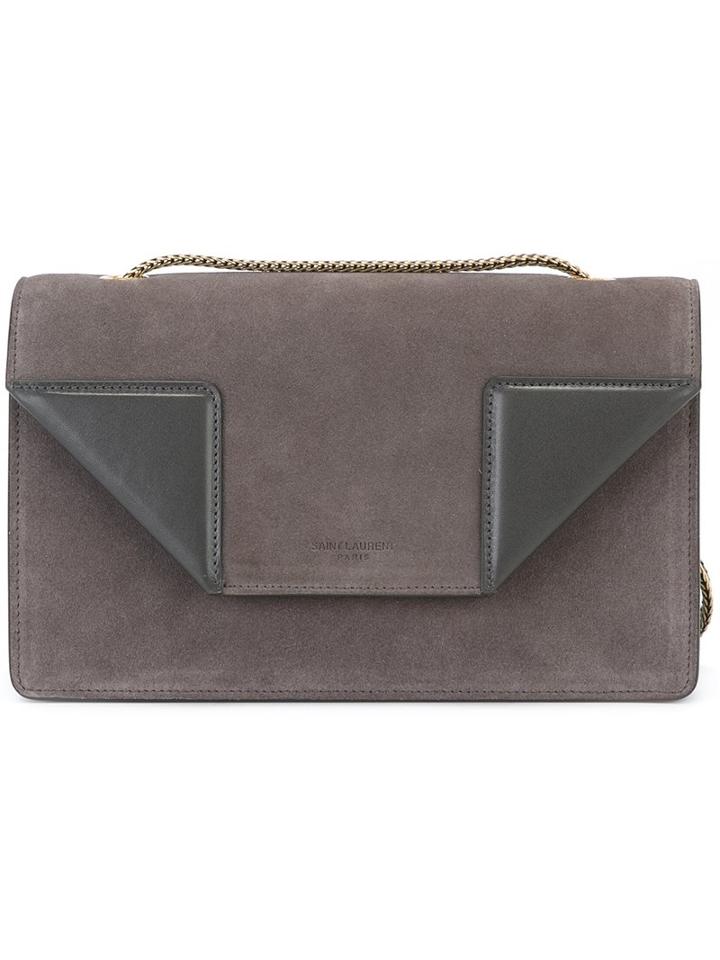 Saint Laurent 'betty' Shoulder Bag, Women's, Grey