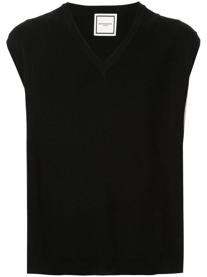 Wooyoungmi Sweater Vest - Black