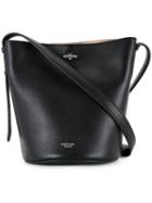 Rochas Mini Bucket Crossbody Bag, Women's, Black, Calf Leather