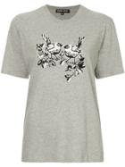 Markus Lupfer Sequin Birds T-shirt - Grey