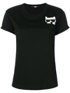 Karl Lagerfeld Ikonik Choupette T-shirt - Black