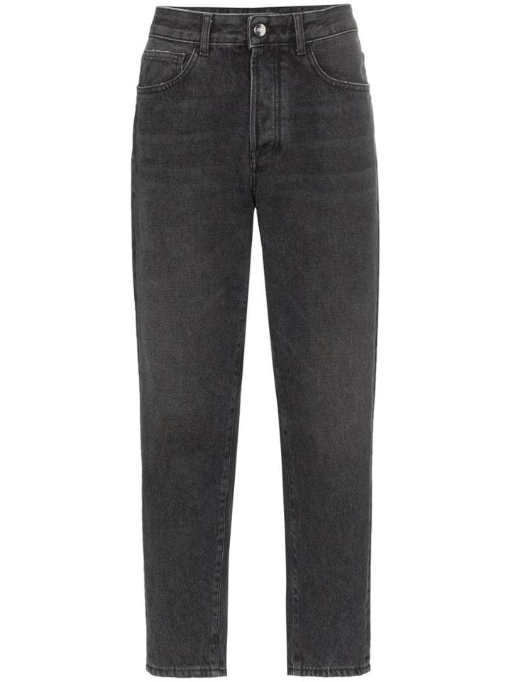 Marcelo Burlon County Of Milan Carrot Wash Jeans - Black