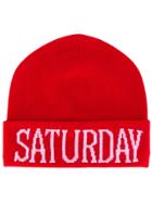 Alberta Ferretti Saturday Beanie Hat - Red