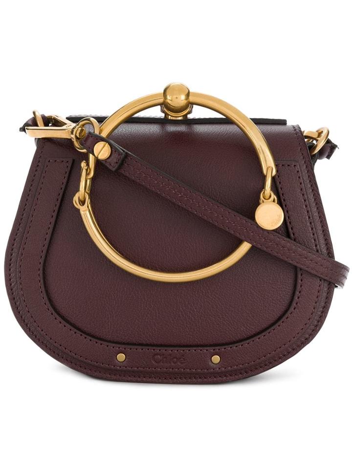 Chloé Nile Bracelet Bag - Red
