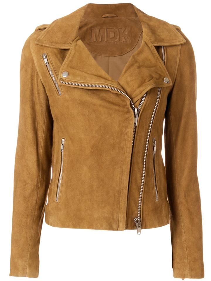 Munderingskompagniet Multi-zip Biker Jacket - Brown
