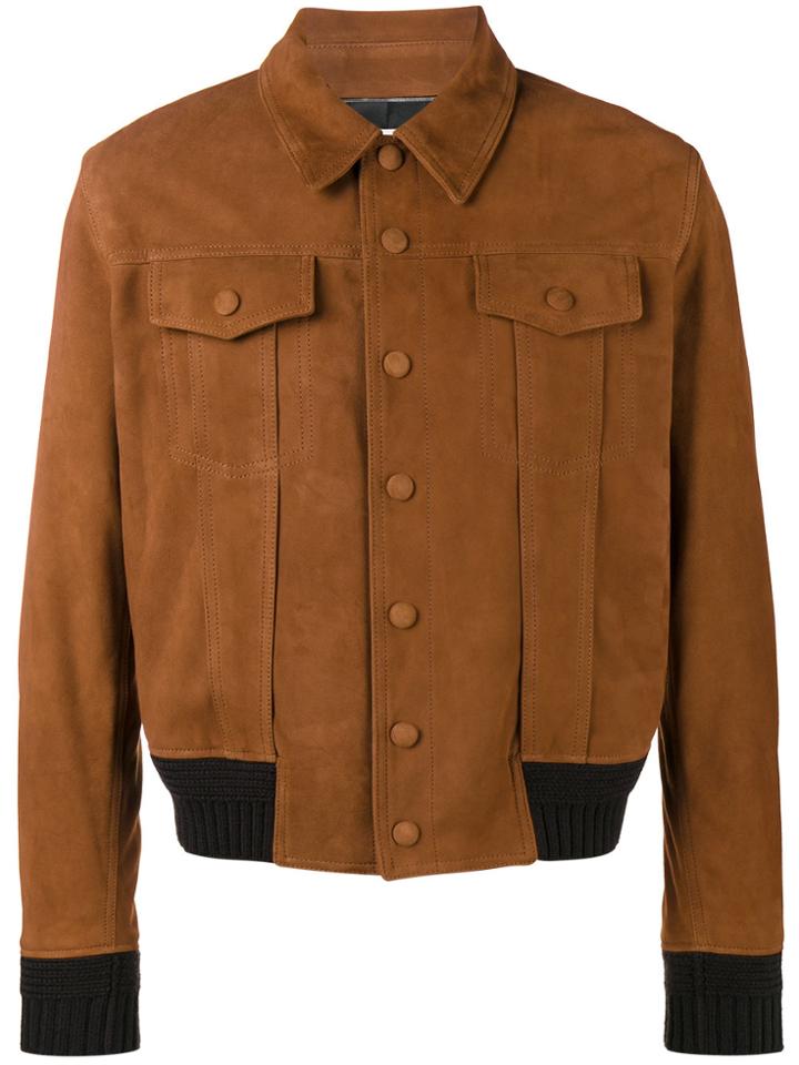 Saint Laurent Jean Cognac Jacket - Brown