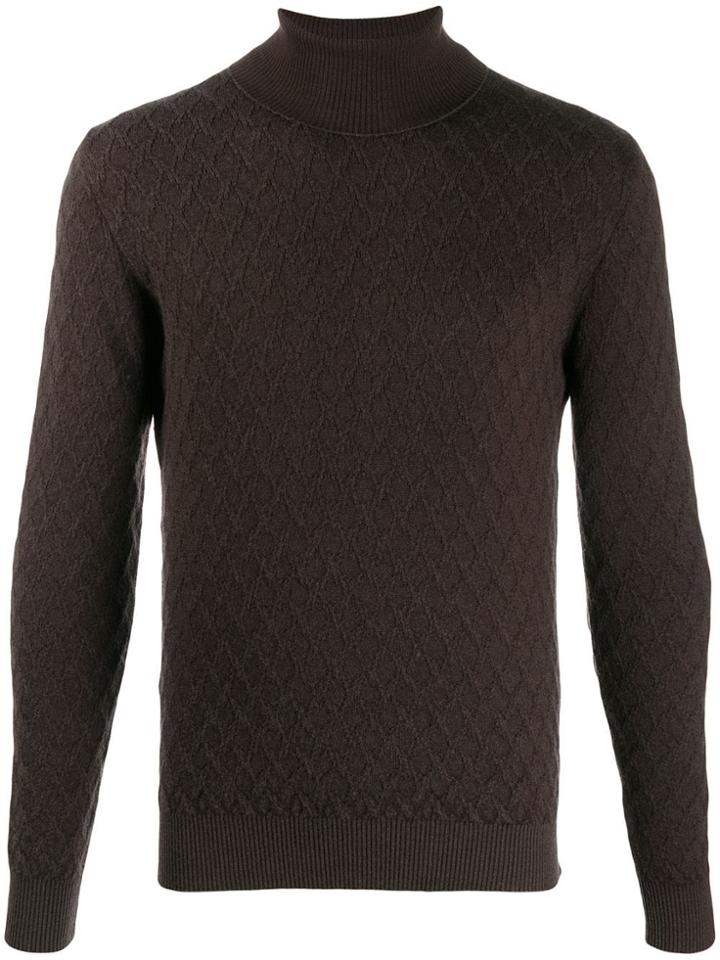 Circolo 1901 Roll Neck Sweater - Brown