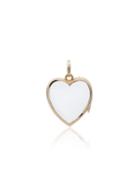 Loquet 14k Yellow Gold Heart Pendant Necklace - Metallic