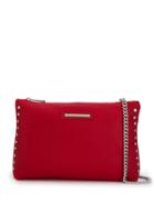 Marc Ellis Studded Clutch Bag - Red