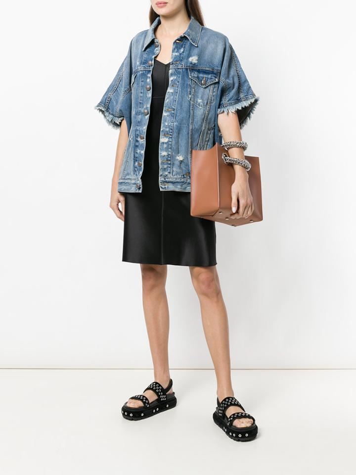 Alexander Wang Chain Tote Bag - Brown