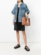 Alexander Wang Chain Tote Bag - Brown