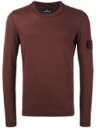 Stone Island Shadow Project - Button Detail Jumper - Men - Cotton - S, Brown, Cotton