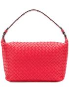 Bottega Veneta Small Hobo Tote Bag - Red