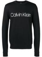 Calvin Klein Jeans Est. 1978 Logo Print Sweatshirt - Black