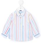 Paul Smith Junior - Striped Shirt - Kids - Cotton - 6 Mth, White