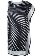 La Perla 'op-art' Dress, Women's, Size: 42, Black, Polyester