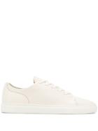 Harrys Of London Grained Texture Sneakers - White