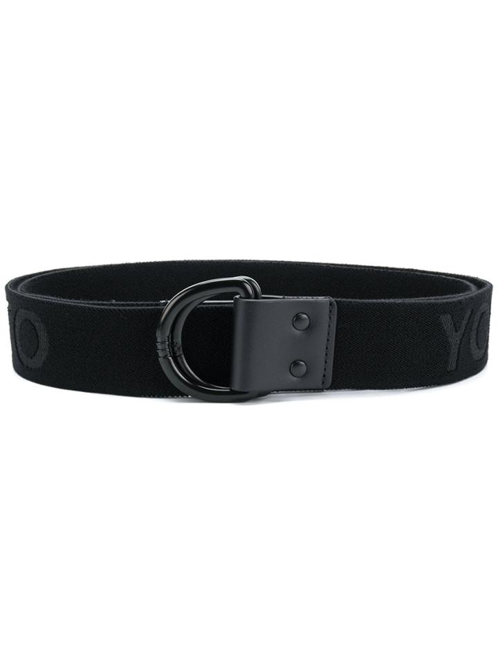 Y-3 Branded Elastic Belt - Black