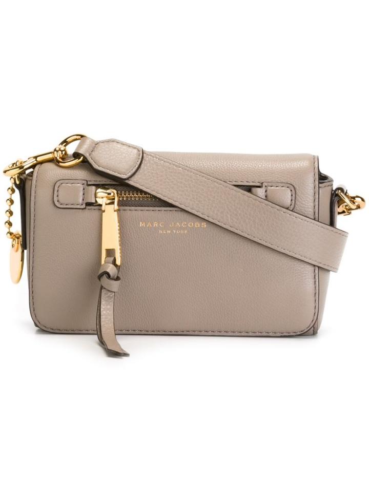 Marc Jacobs Recruit Crossbody Bag, Women's, Grey, Leather