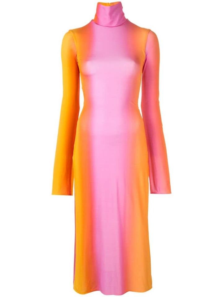 Ellery Bach Tie-dye Dress - Orange