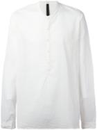 Poème Bohémien Mandarin Neck Shirt, Men's, Size: 52, White, Cotton