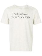Saturdays Nyc Miller Standard T-shirt - Grey