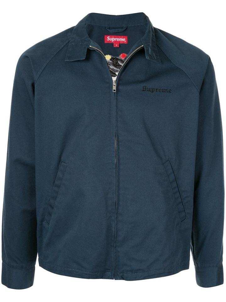 Supreme Chief Harrington Jacket - Blue