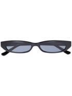 Roberi & Fraud Black Francis Thin Sunglasses