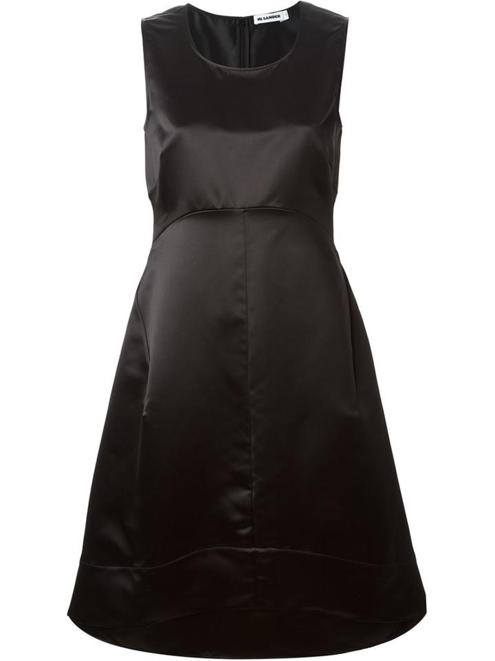Jil Sander Sleeveless Dress With Stitching Details