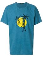Adaptation Logo Print T-shirt - Blue